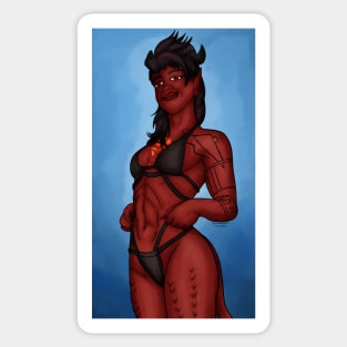 Karlach Pinup Sticker